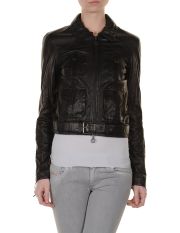 DIESEL BLACK GOLD - Leather outerwear