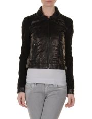 DIESEL BLACK GOLD - Leather outerwear