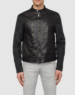JOHN VARVATOS - ABBIGLIAMENTO PELLE - Capispalla pelle - su YOOX.COM