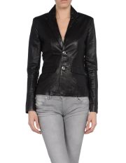 DIESEL BLACK GOLD - Leather outerwear