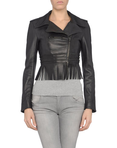 ZOOM BLUMARINE - Leather outerwear