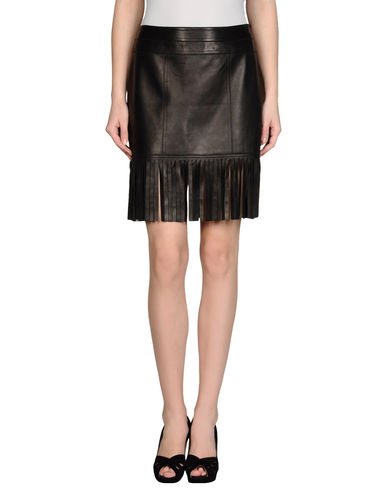 ZOOM BLUMARINE - Leather skirt