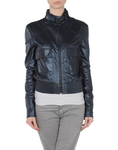 ZOOM GF FERRE' - Leather outerwear