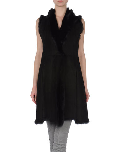 ZOOM JIL SANDER NAVY - Leather outerwear