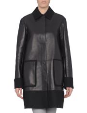 JIL SANDER NAVY - レザーアウター