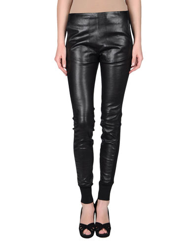 ZOOM BALENCIAGA - Leather trousers