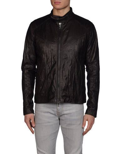 ZOOM DANIELE ALESSANDRINI HOMME - Leather outerwear