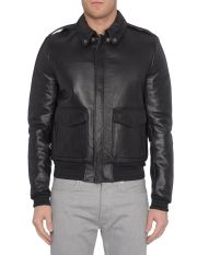 BALENCIAGA - Leather outerwear