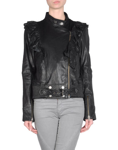 ZOOM REDValentino - Leather outerwear