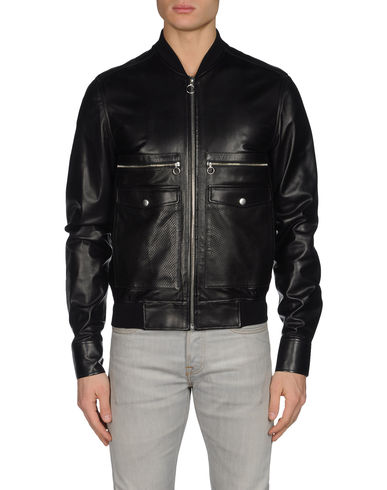 ZOOM KRIS VAN ASSCHE - Leather outerwear