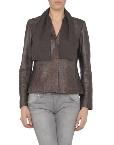 ZOOM MM6 by MAISON MARTIN MARGIELA - Leather outerwear