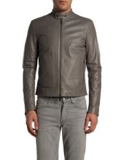 CALVIN KLEIN COLLECTION - Leather outerwear