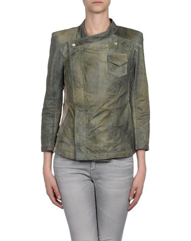 ZOOM PATRIZIA PEPE - Leather outerwear