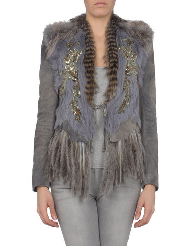 ZOOM ROBERTO CAVALLI - Leather outerwear