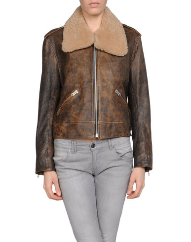 ZOOM ACNE - Leather outerwear