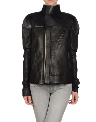 ZOOM RICK OWENS - Leather outerwear