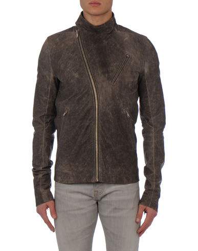 ZOOM RICK OWENS - Leather outerwear