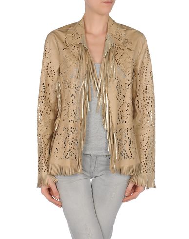 ZOOM ERMANNO SCERVINO - Leather outerwear