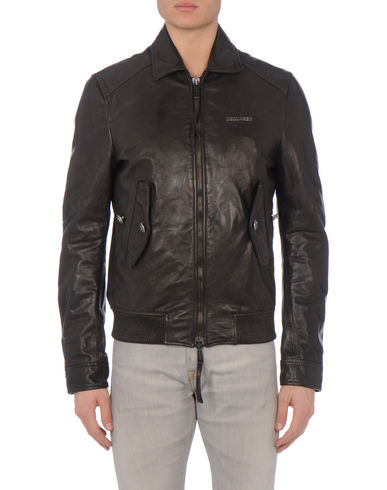 ZOOM DSQUARED2 - Leather outerwear