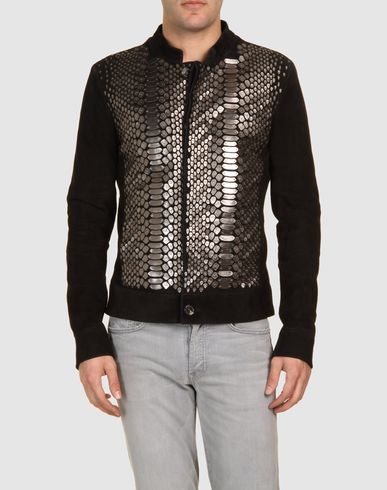 ZOOM ROBERTO CAVALLI - Leather outerwear