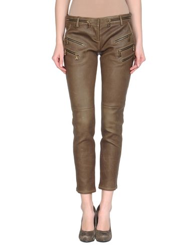 ZOOM BALMAIN - Leather pants