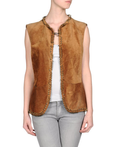 ZOOM YVES SAINT LAURENT RIVE GAUCHE - Leather outerwear