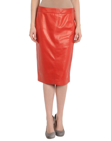 ZOOM CHRISTIAN DIOR BOUTIQUE - Leather skirt