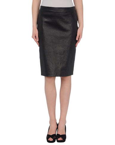 ZOOM ARIA - Leather skirt