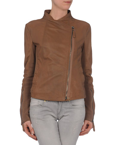 ZOOM PINKO - Leather outerwear