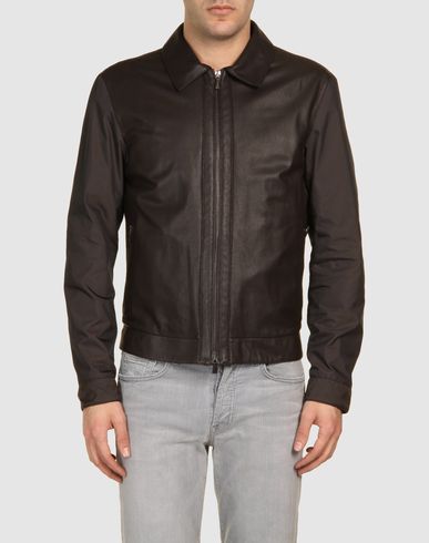 ZOOM ERMENEGILDO ZEGNA - Leather outerwear
