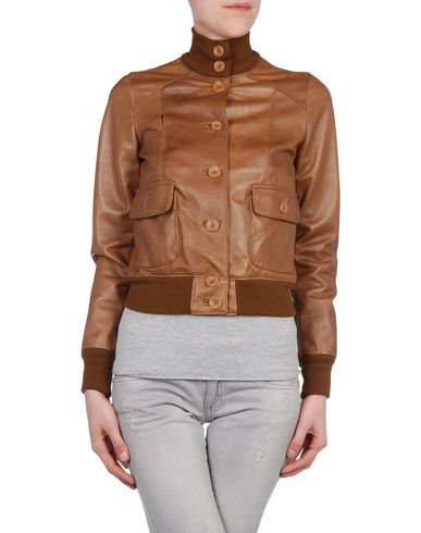ZOOM VERA PELLE - Leather outerwear