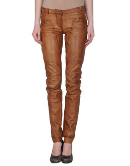 TRUE ROYAL - PRENDAS DE PIEL - Pantalones de piel en YOOX.COM 