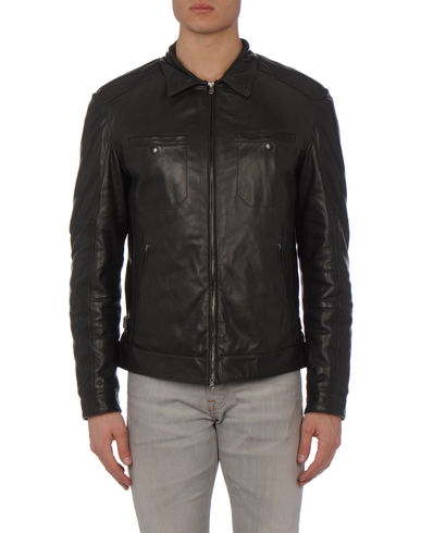 ZOOM BRUNELLO CUCINELLI - Leather outerwear