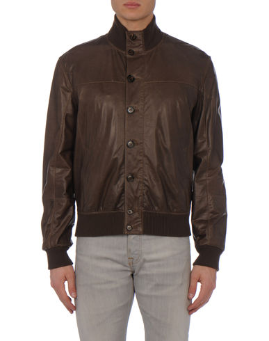 ZOOM BRUNELLO CUCINELLI - Leather outerwear