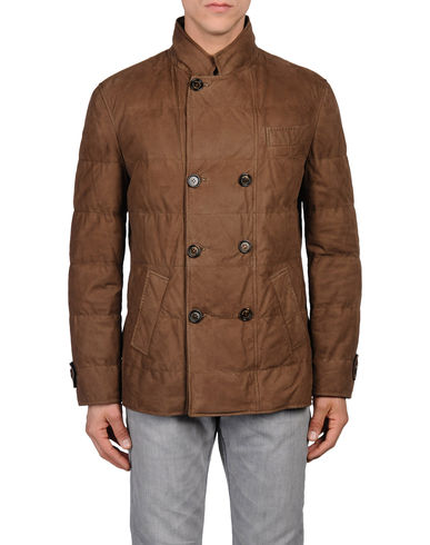 ZOOM BRUNELLO CUCINELLI - Leather outerwear