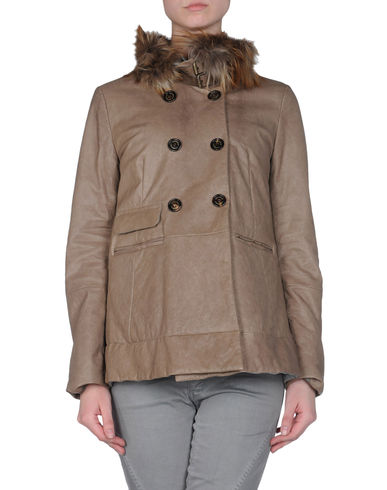 ZOOM BRUNELLO CUCINELLI - Leather outerwear