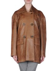 TOTON COMELLA - TCN - Lederjacke/Mantel