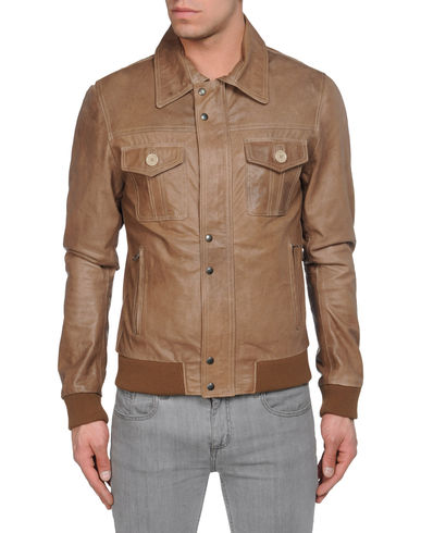 ZOOM MORADO - Leather outerwear
