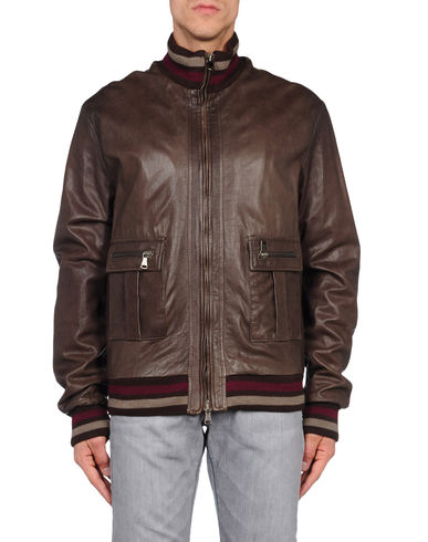 ZOOM GIAN BERTONE - Leather outerwear