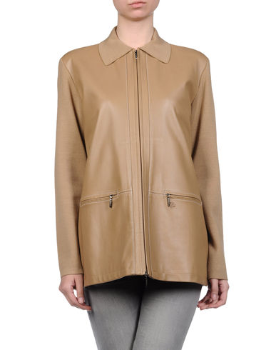 ZOOM BURBERRY LONDON - Leather outerwear
