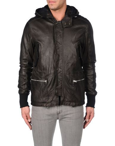 ZOOM MAURO GRIFONI - Leather outerwear
