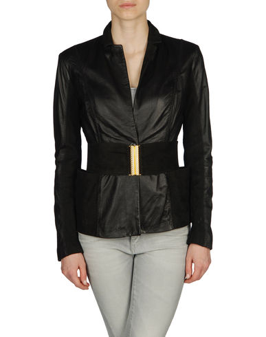 ZOOM JUST CAVALLI - Leather outerwear