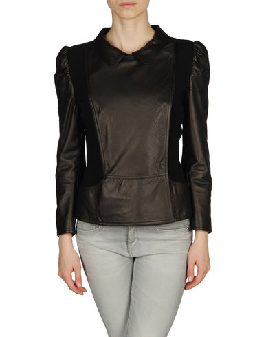 ZOOM ERMANNO SCERVINO - Leather outerwear