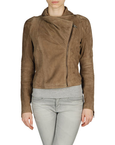 ZOOM MAURO GRIFONI - Leather outerwear
