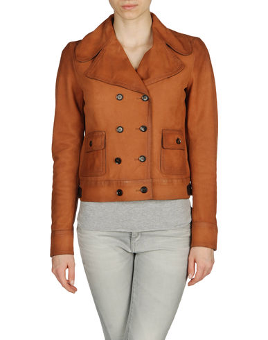 ZOOM GUCCI - Leather outerwear