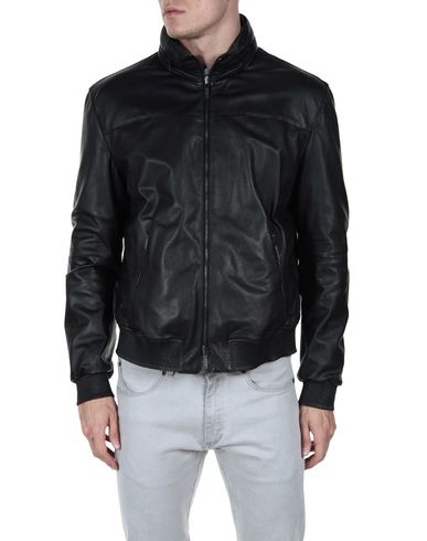 ZOOM ARMANI COLLEZIONI - Leather outerwear