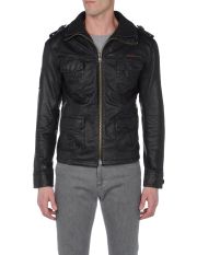 SUPERDRY - Capospalla pelle