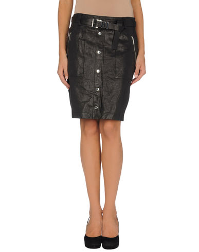 ZOOM MICHAEL MICHAEL KORS - Leather skirt