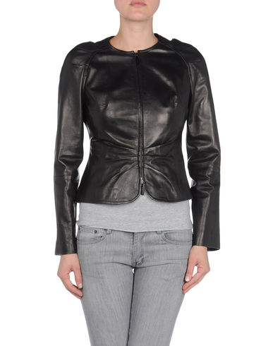 ZOOM VERSACE - Leather outerwear