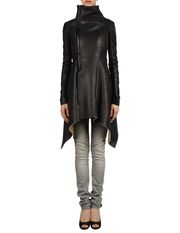 RICK OWENS - レザーアウター